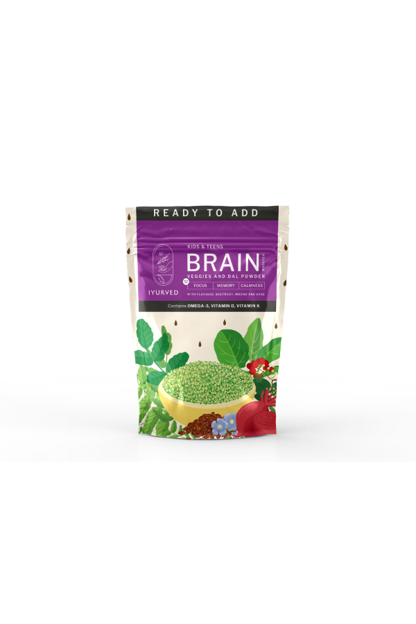 Kids & Teens Brain Booster Veggies and Dal Powder